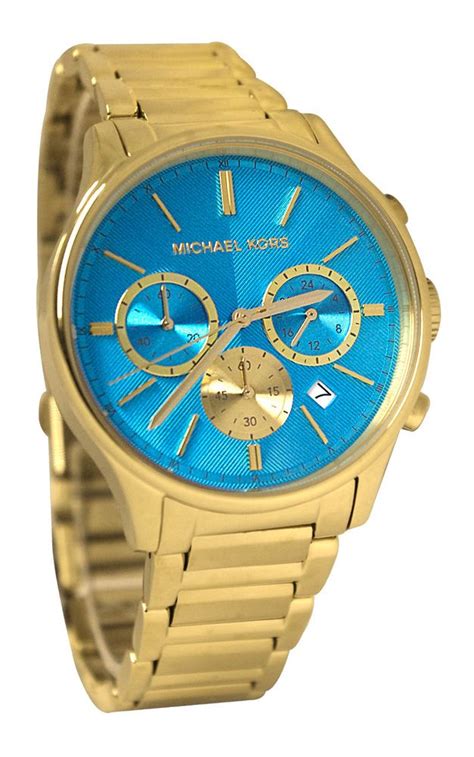 michael kors bluetooth watch gold|Michael Kors blue dial watch.